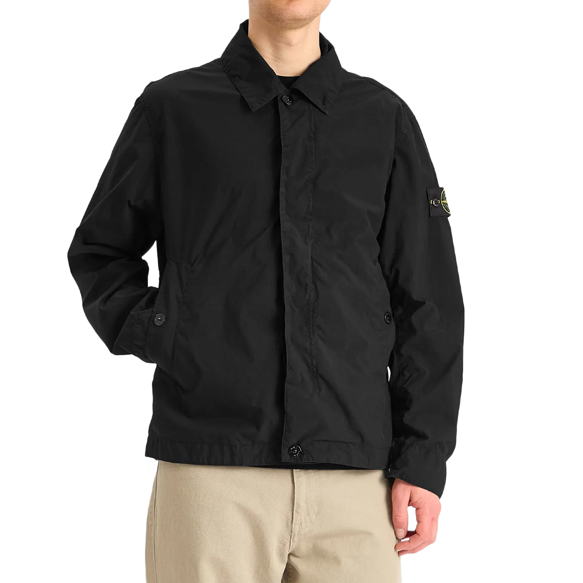 Stone Island Jacket Black K1S154100025