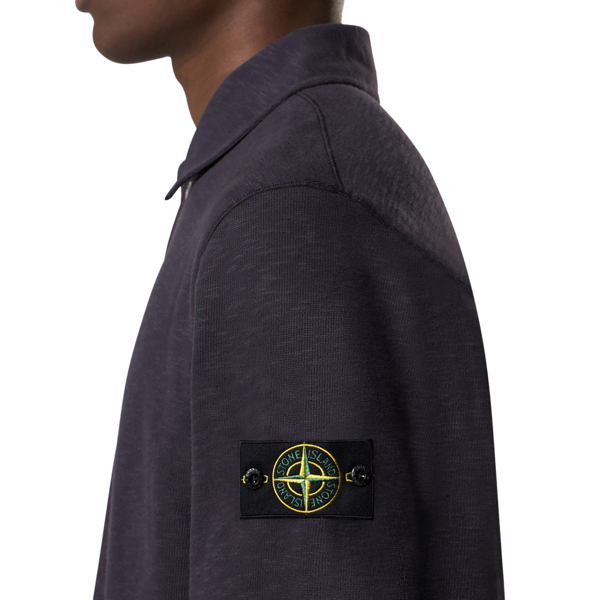 Stone Island Long Sleeve Polo 6100054 Ink