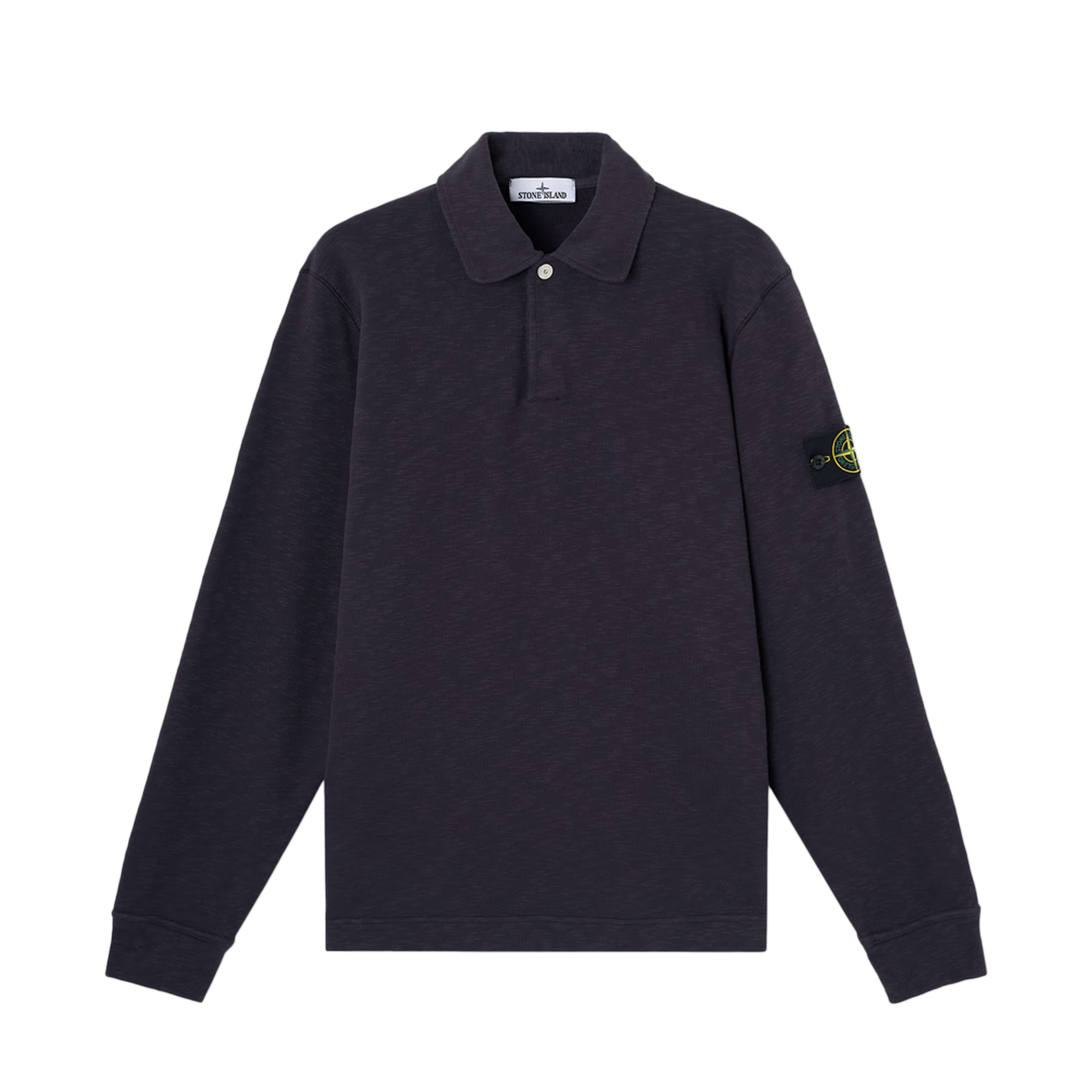 Stone Island Long Sleeve Polo 6100054 Ink