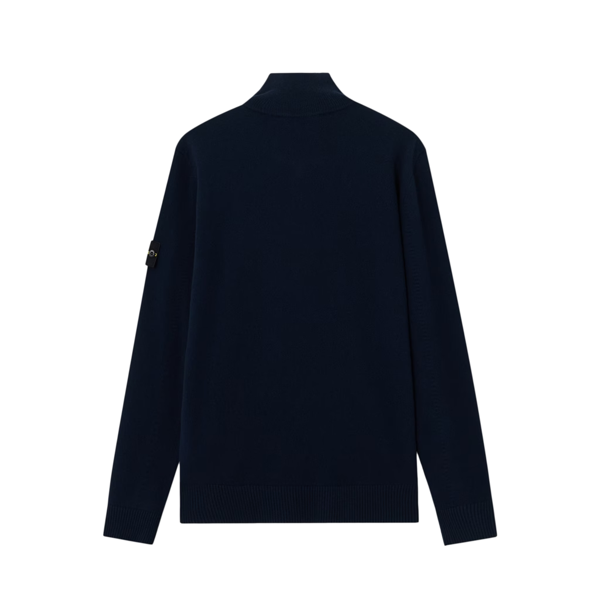 Stone Island Half Zip Knit Jumper Navy Blue 5100012
