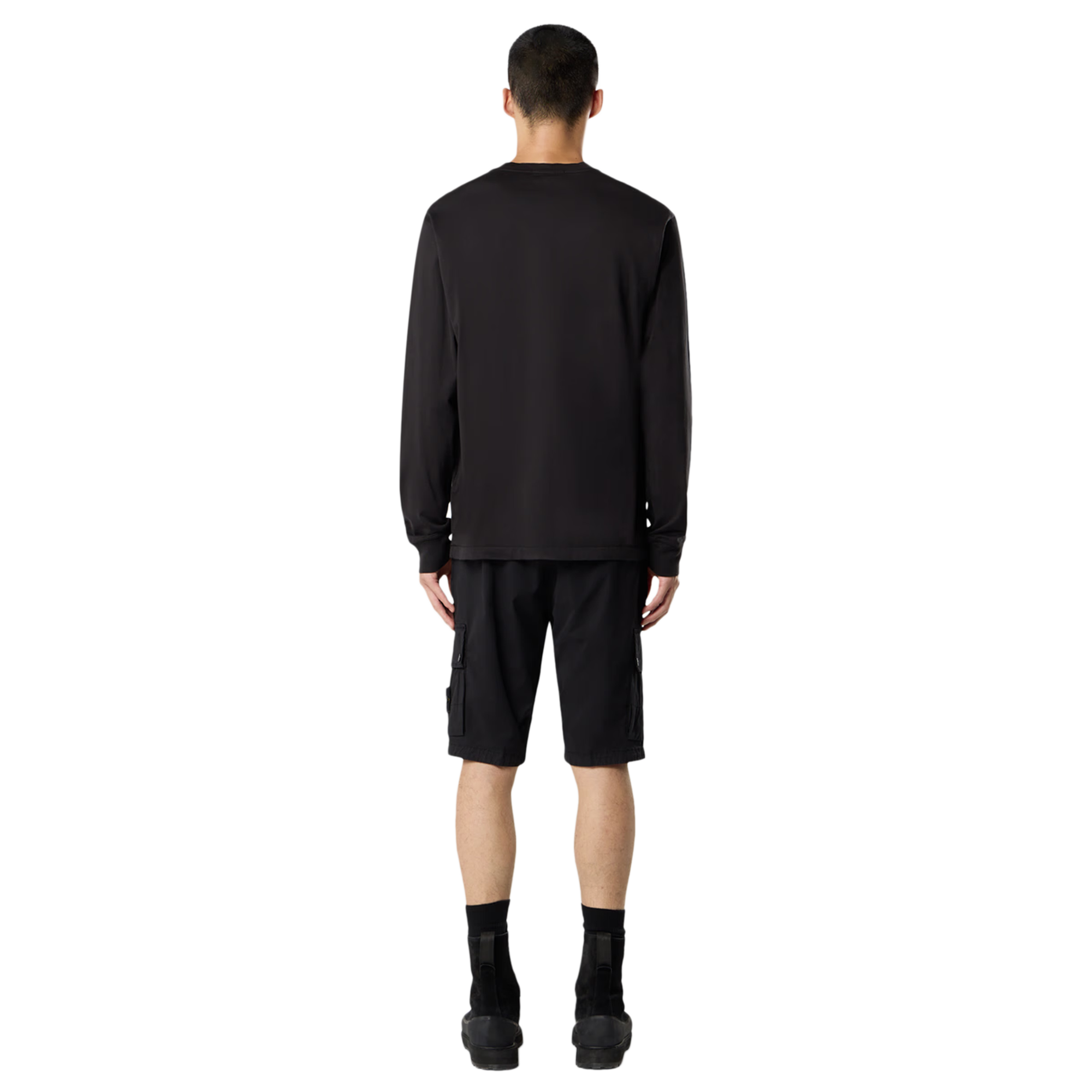 Stone Island Long Sleeve T-Shirt 2100028 Black