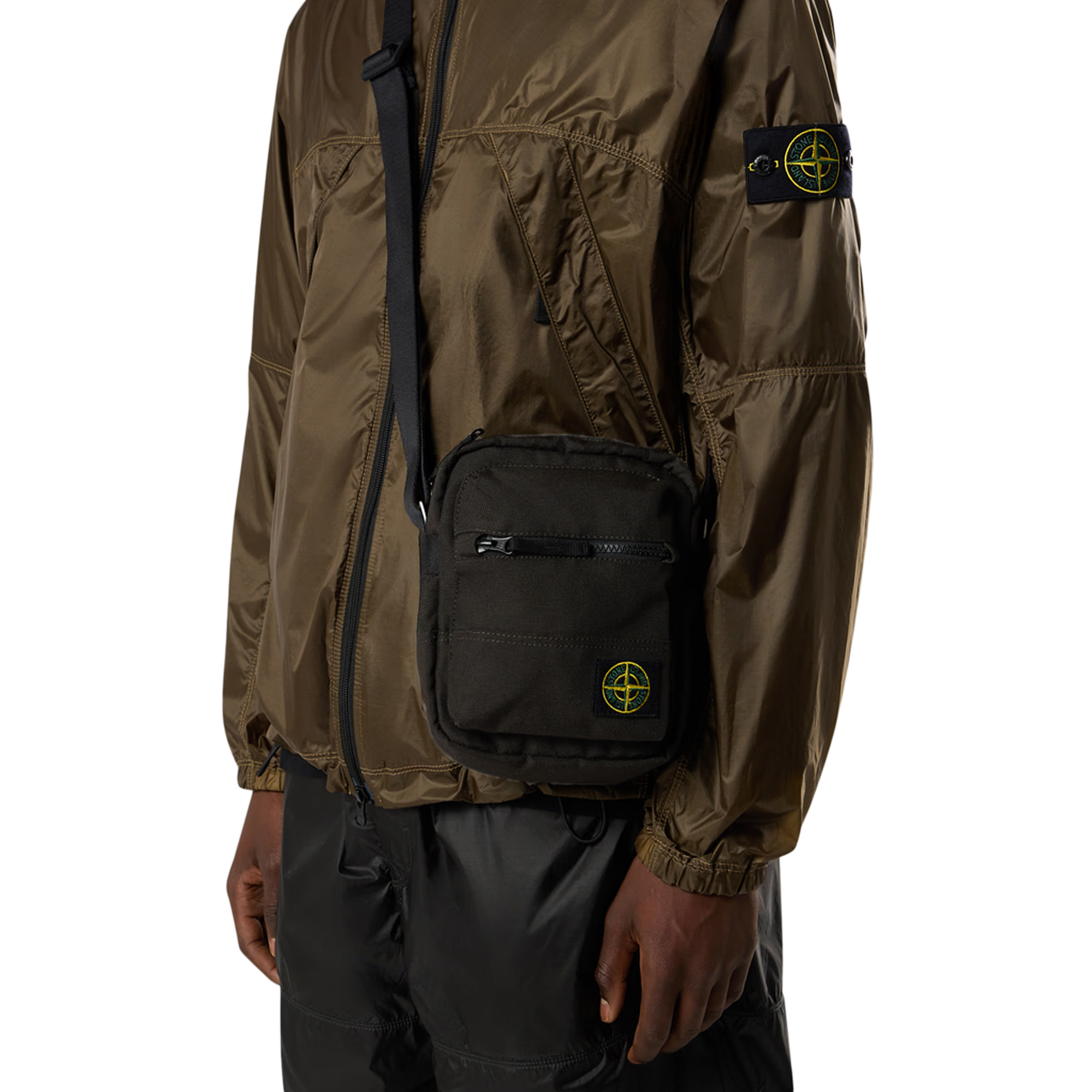 Stone Island Pouch 9200011 Lead Grey