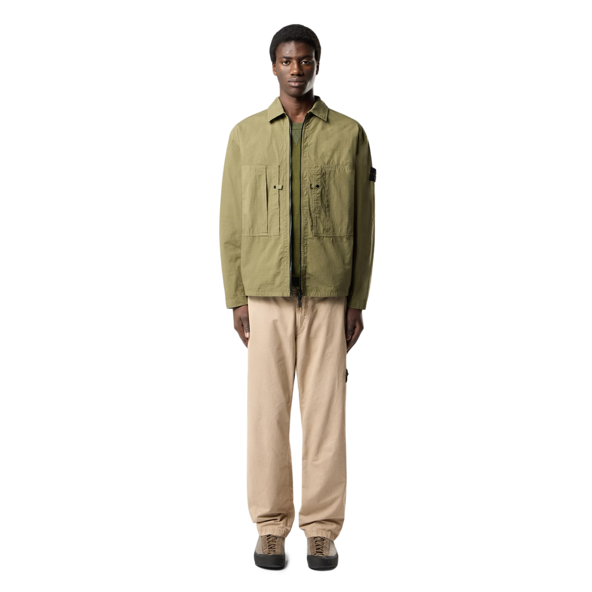 Stone Island Shirt Military Green 1200005