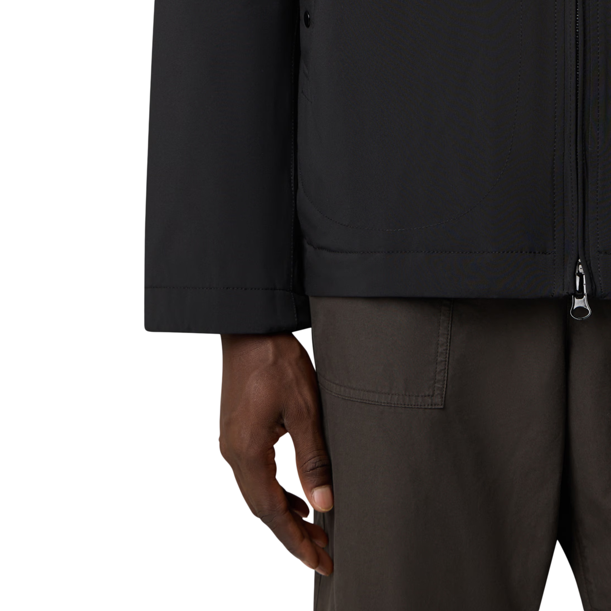 Stone Island Short Parka 4100086 Black