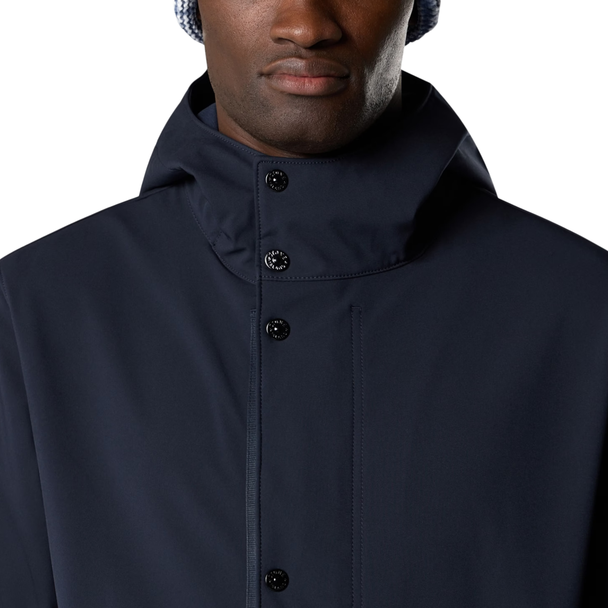 Stone Island Short Parka Navy Blue 4100118