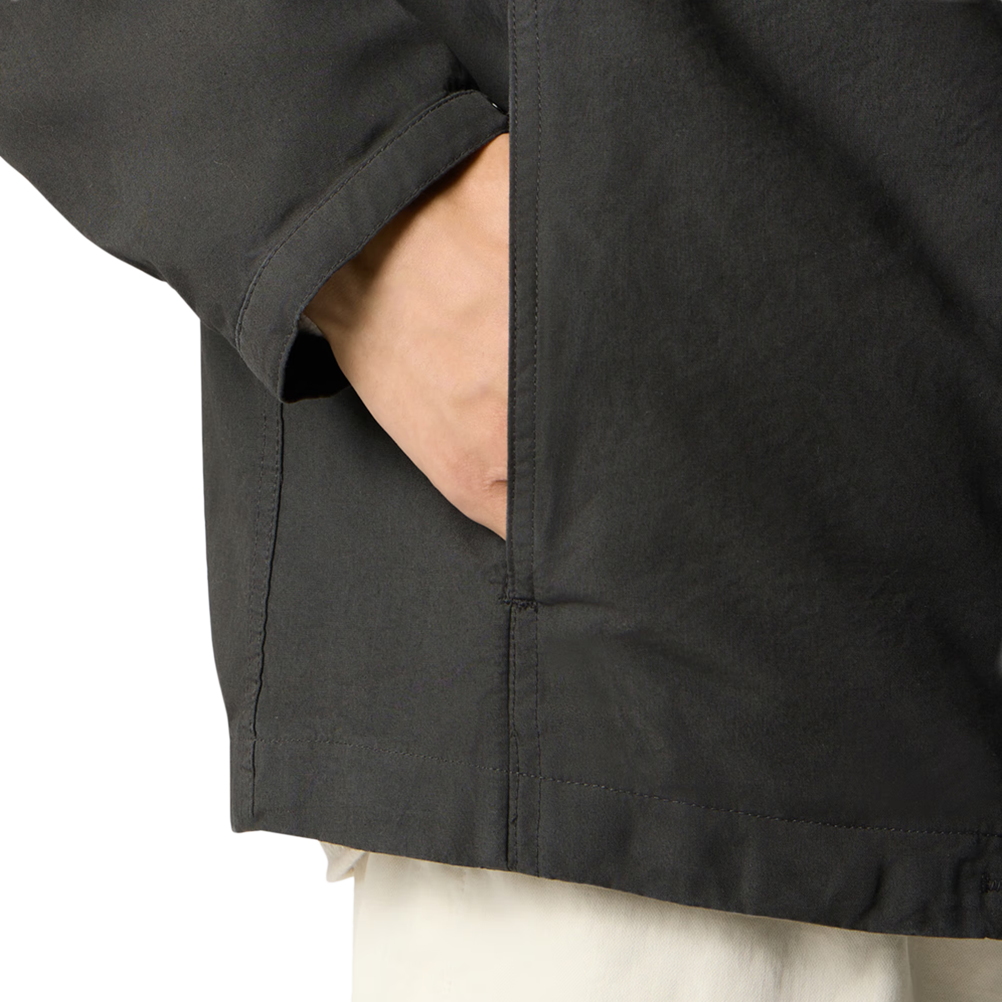 Stone Island Short Parka Q100012 Lead Grey