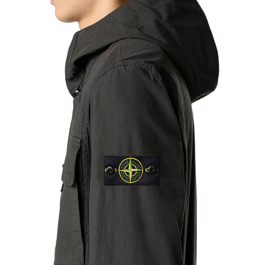 Stone Island Short Parka Q100012 Lead Grey