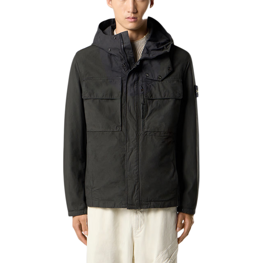 Stone Island Short Parka Q100012 Lead Grey