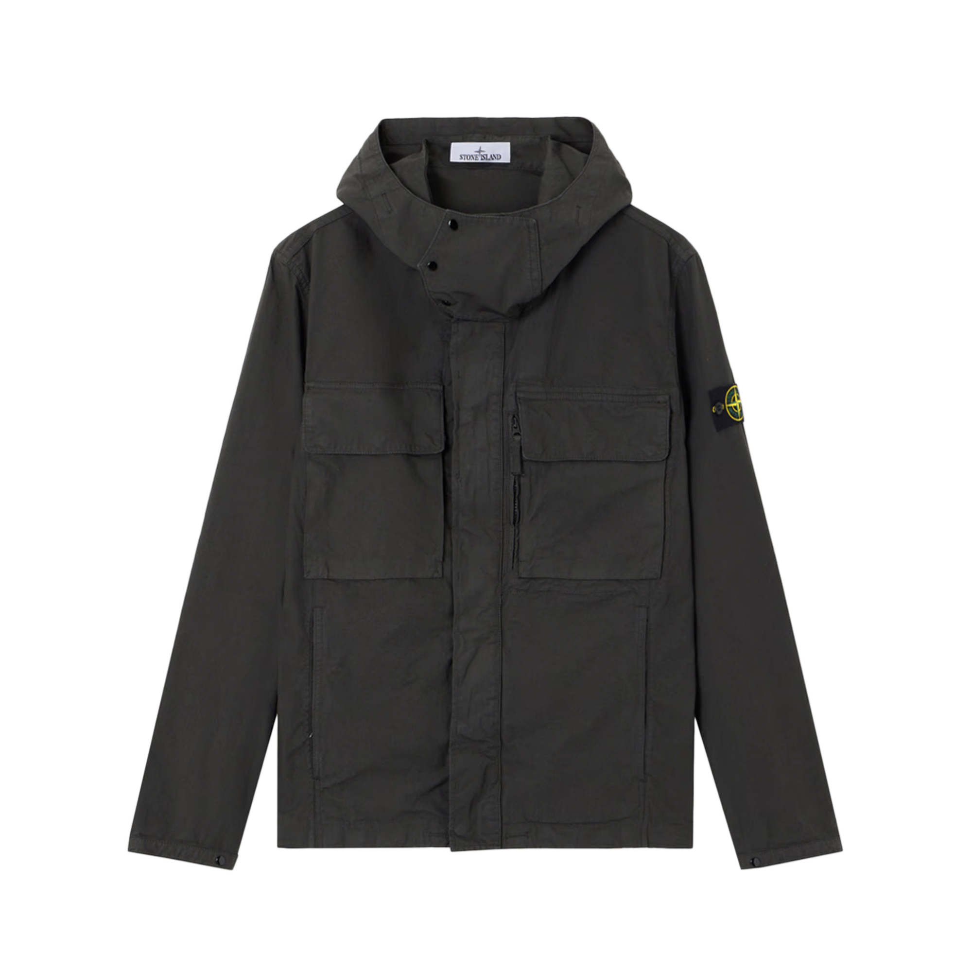 Stone Island Short Parka Q100012 Lead Grey
