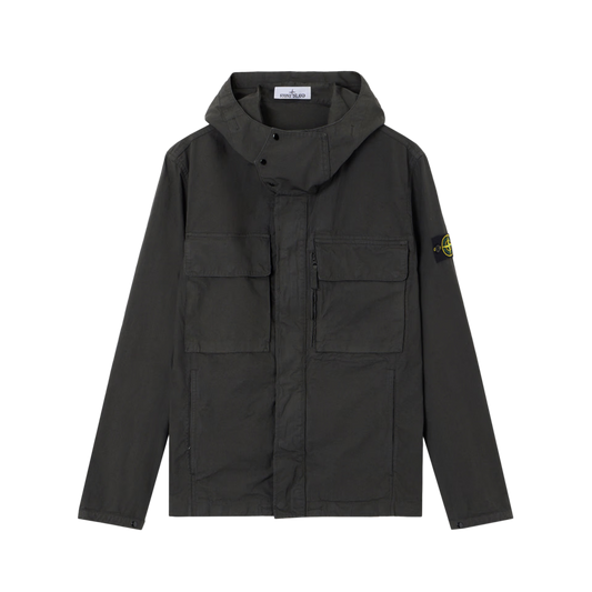 Stone Island Short Parka Q100012 Lead Grey