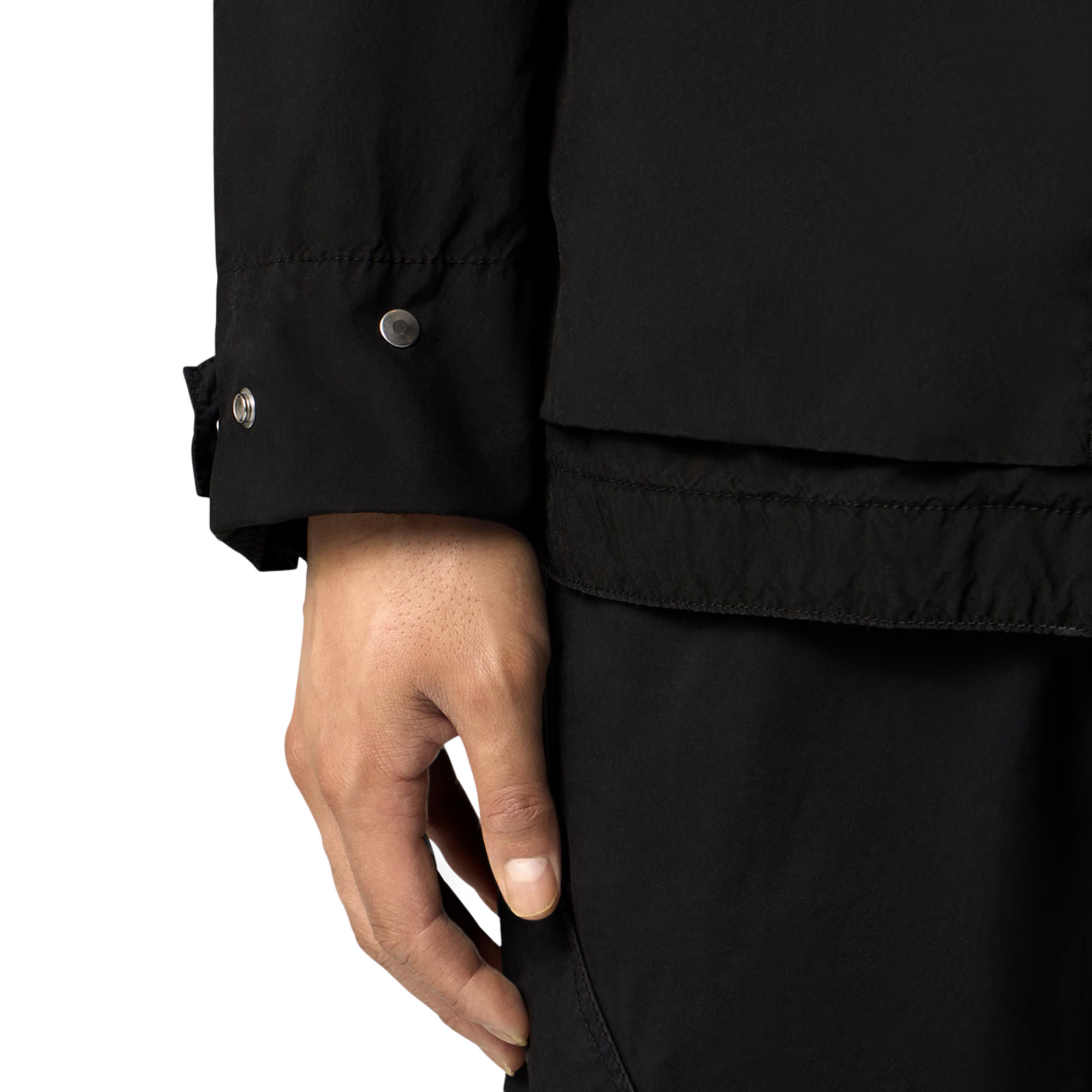 Stone Island Short Parka Q100014 Black