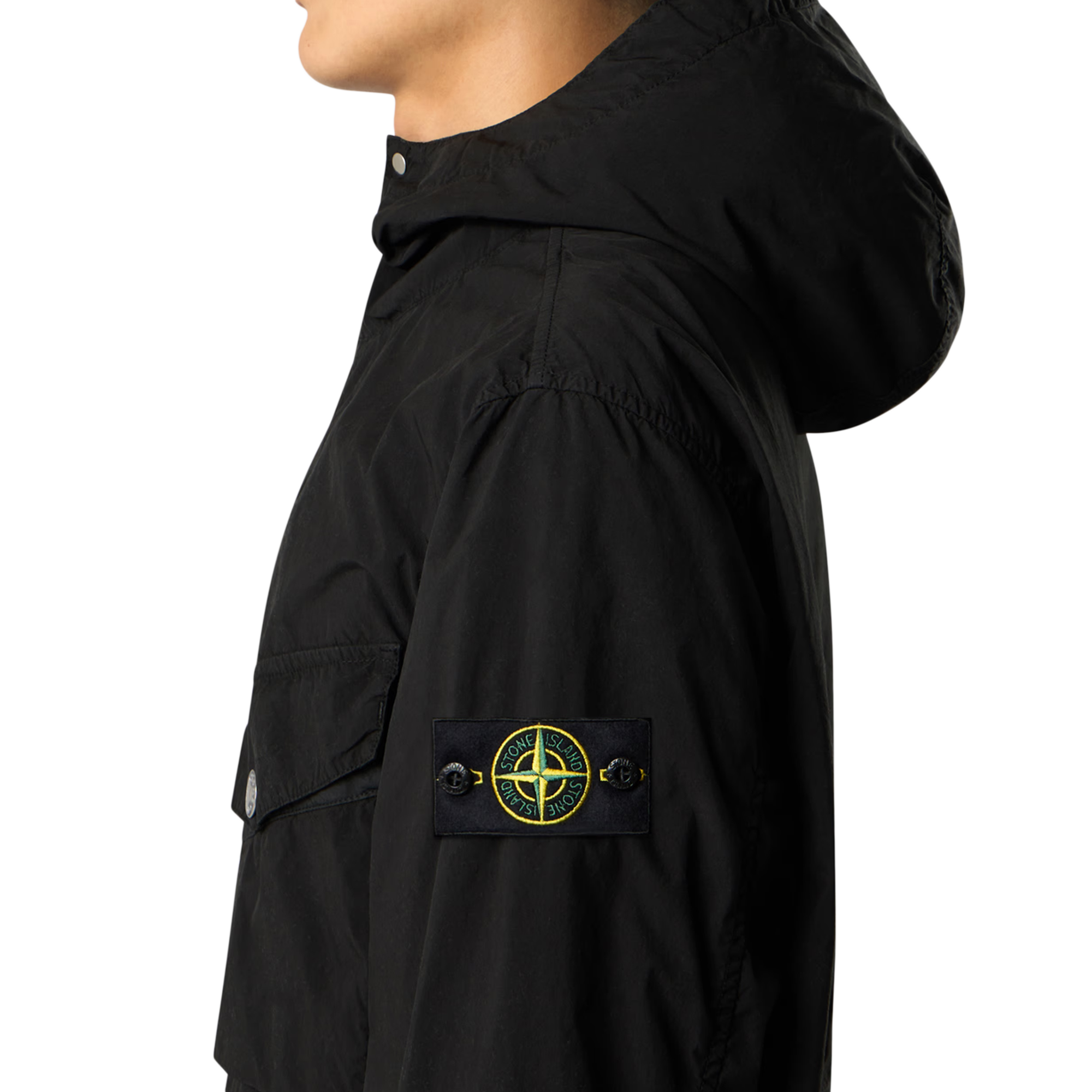 Stone Island Short Parka Q100014 Black