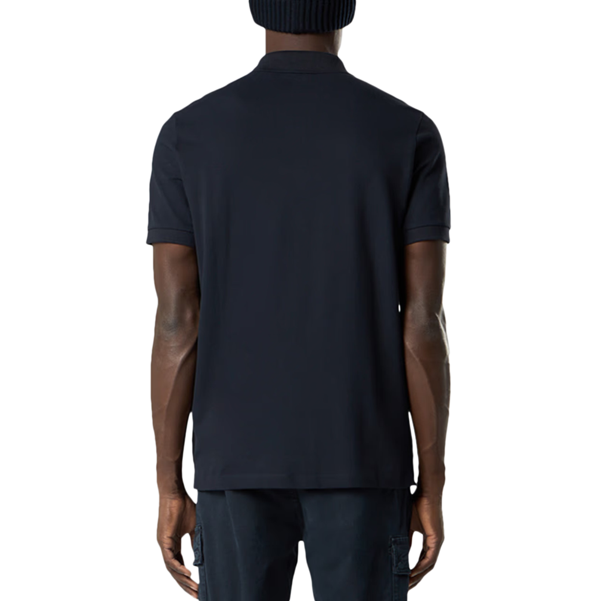 Stone Island Short Sleeve Polo 220005 Navy Blue
