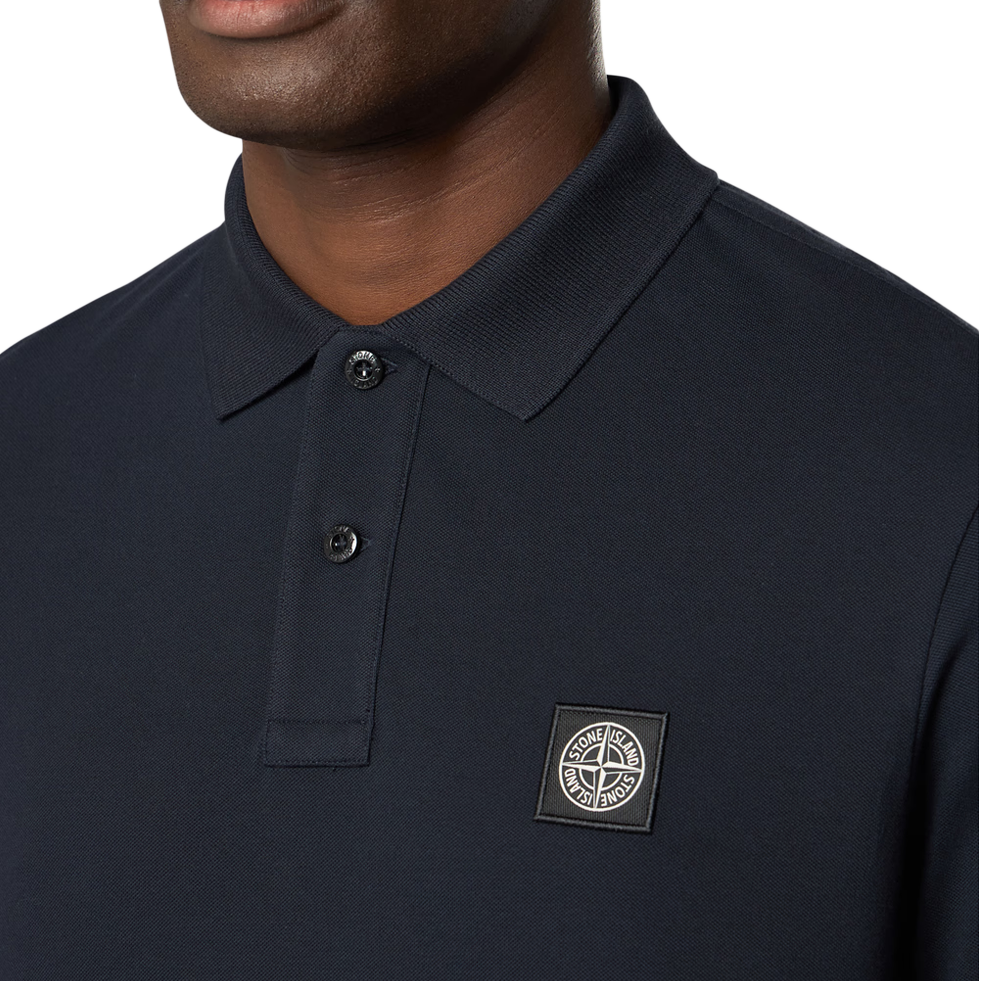 Stone Island Short Sleeve Polo 220005 Navy Blue