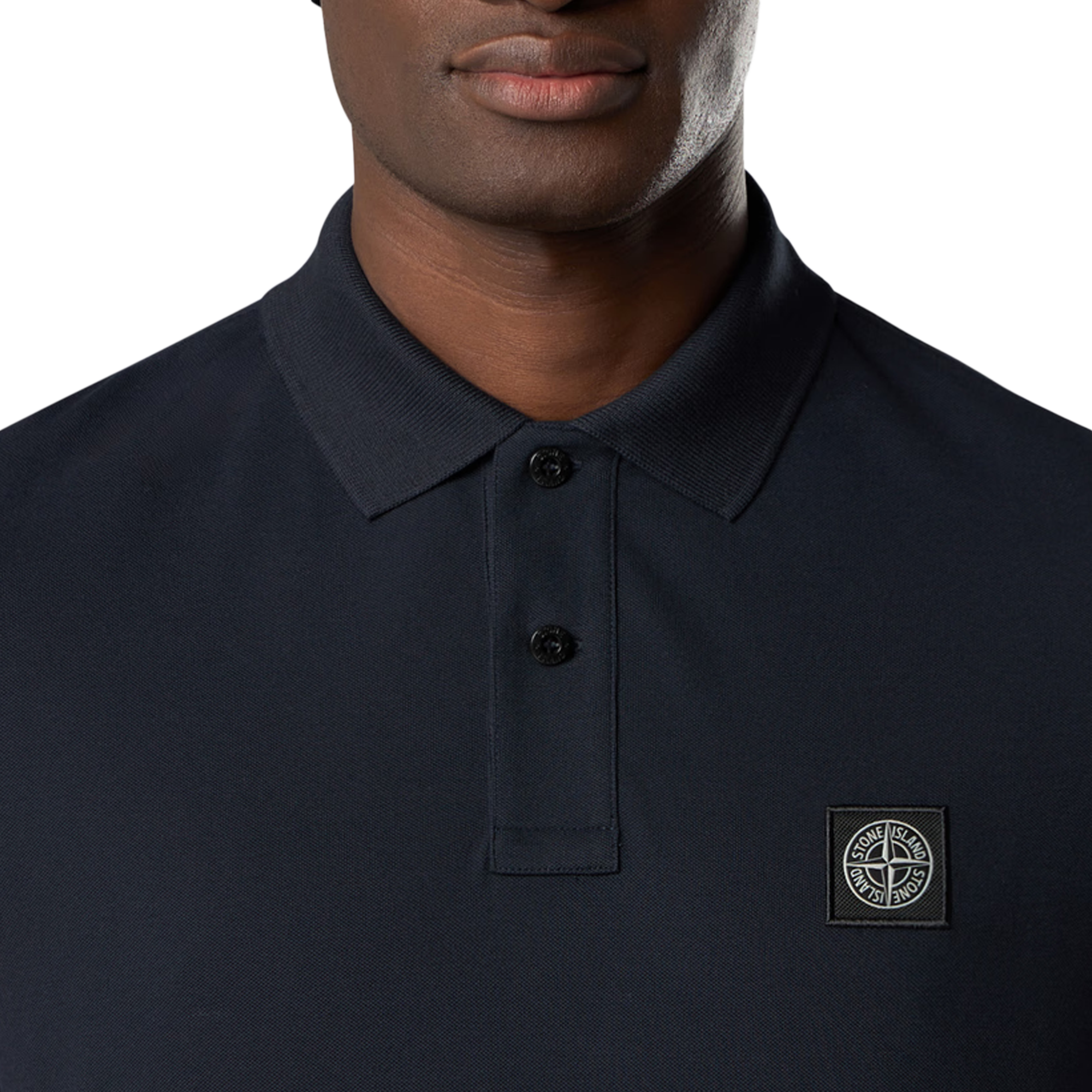 Stone Island Short Sleeve Polo 220005 Navy Blue