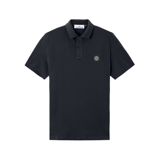 Stone Island Short Sleeve Polo 220005 Navy Blue