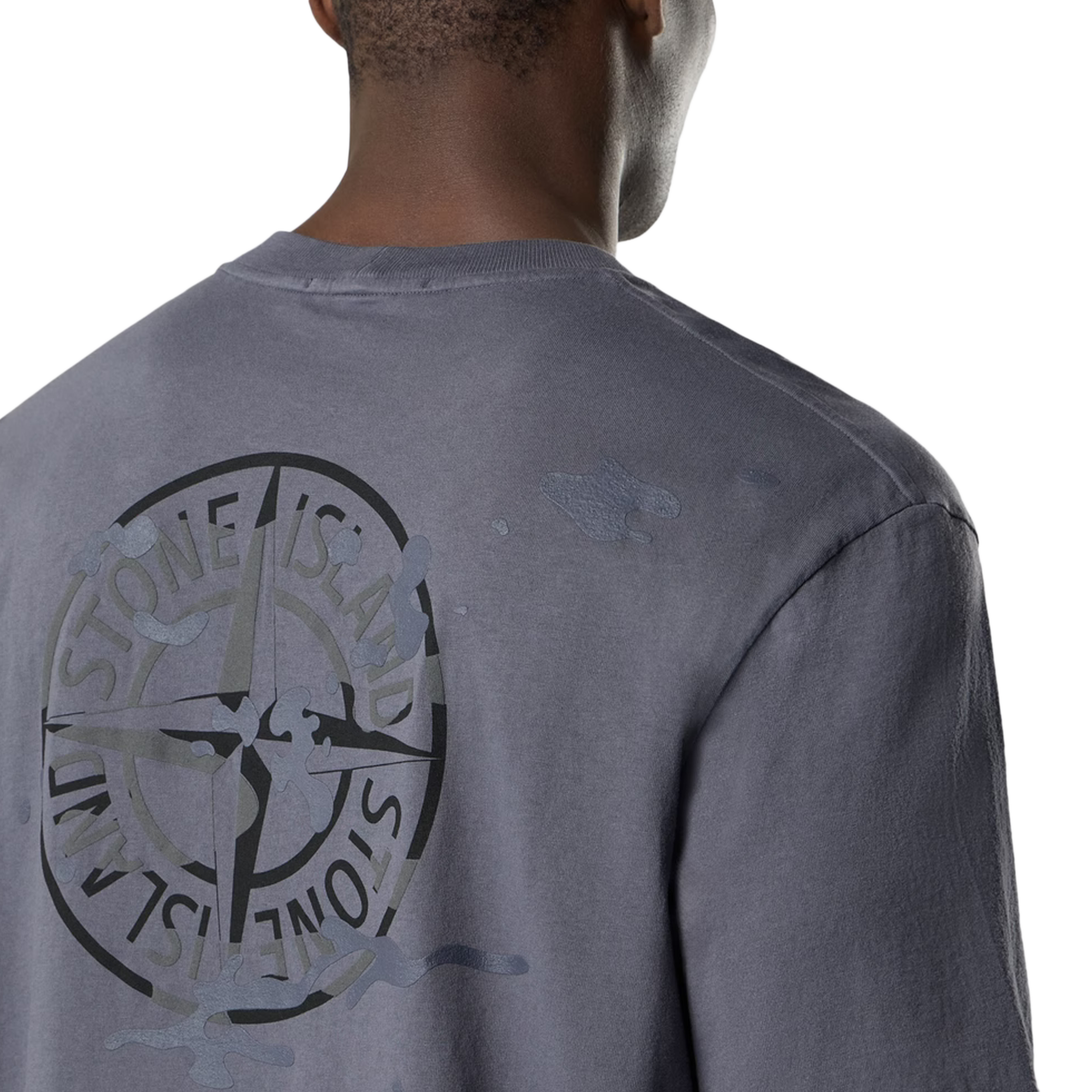 Stone Island Short Sleeve T-Shirt 2100001 Blue Grey