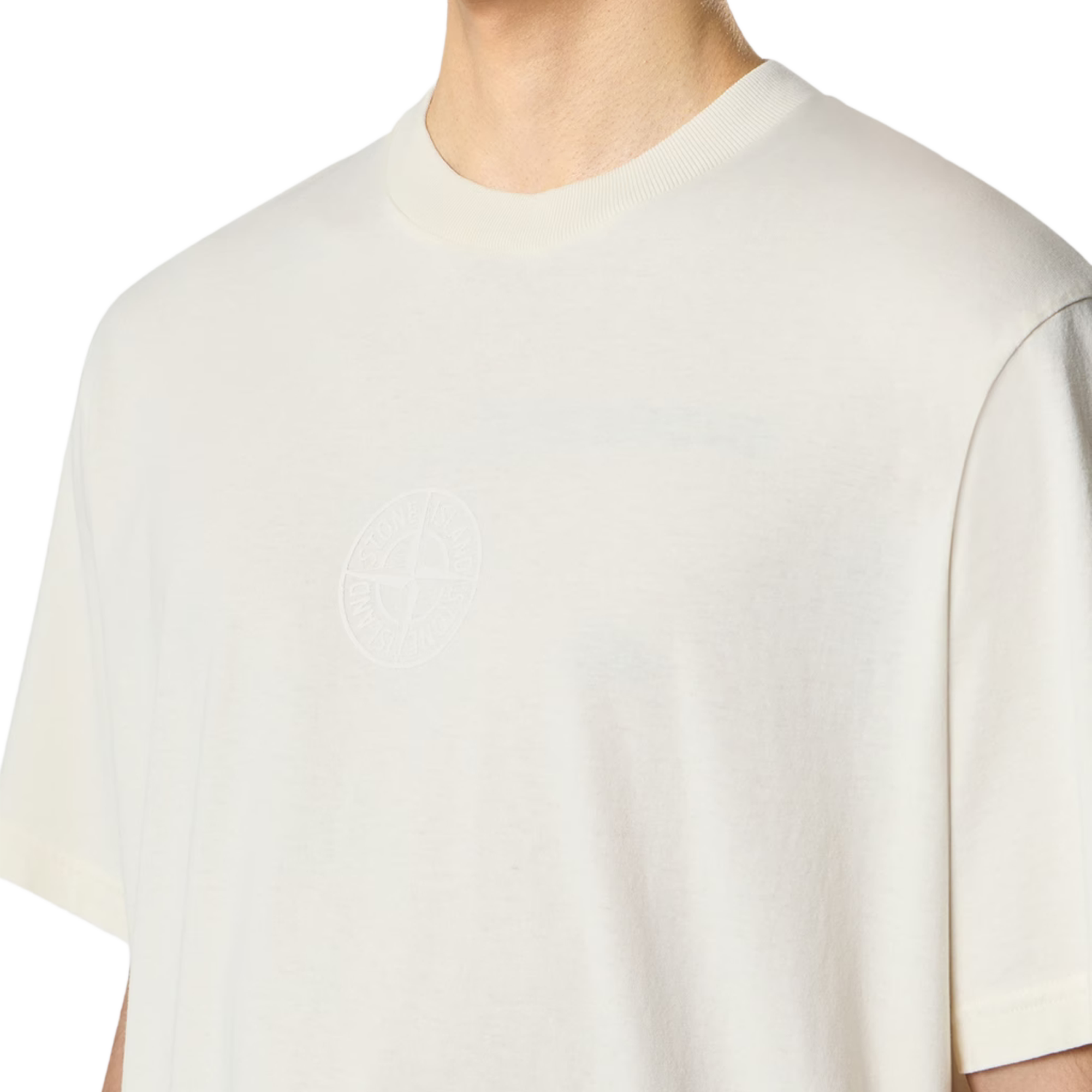 Stone Island Short Sleeve T-Shirt 2100001 Ivory