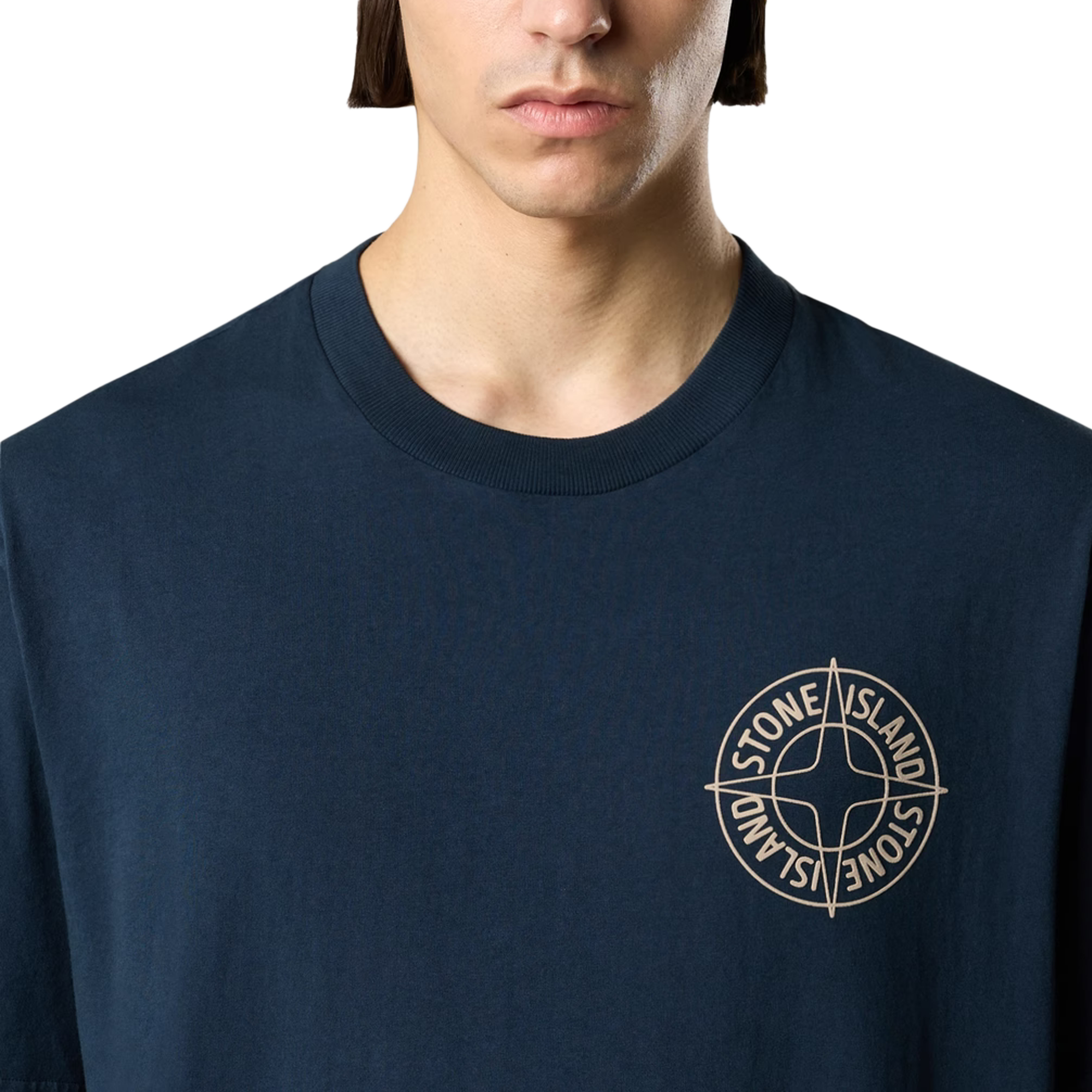Stone Island Short Sleeve T-Shirt 2100001 S0284 Navy Blue