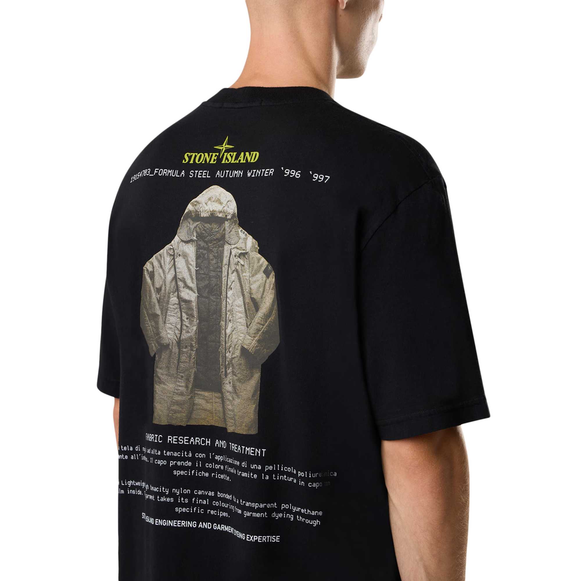 Stone Island Short Sleeve T-Shirt 2100037-S0091 Jacket Print