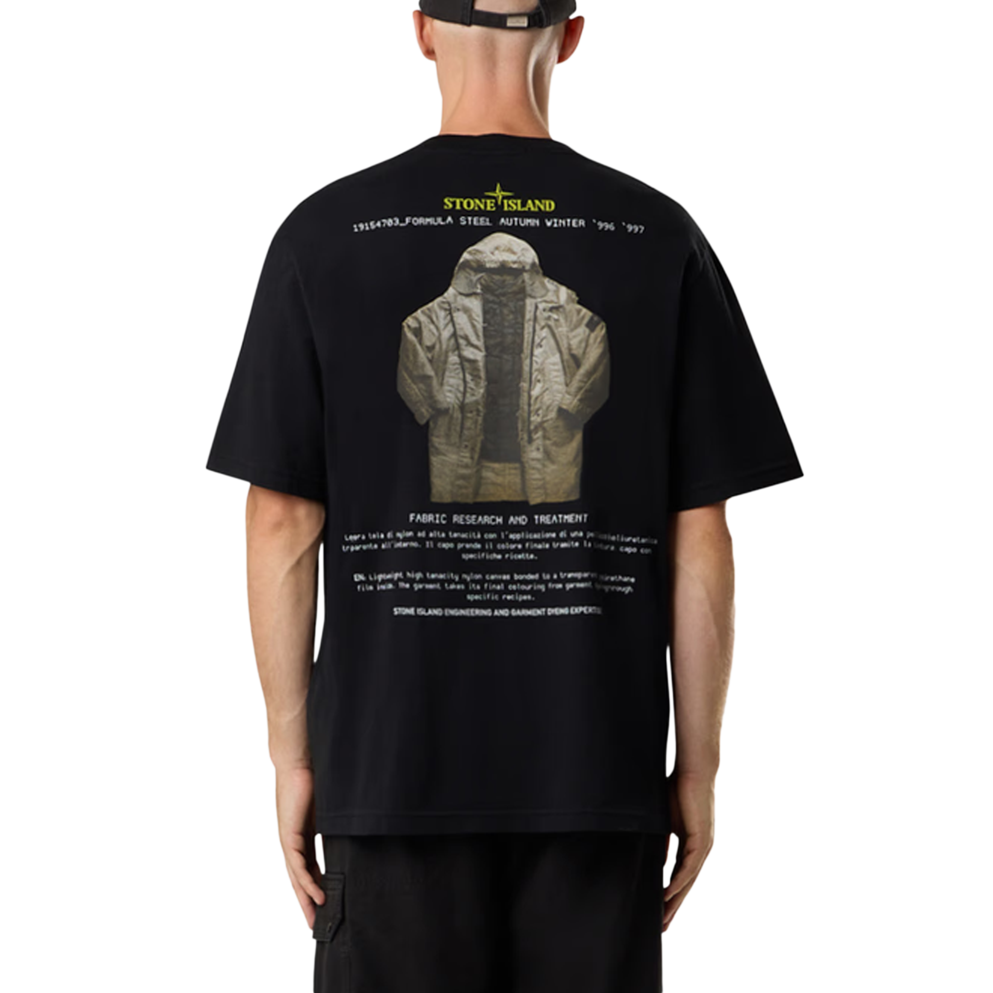 Stone Island Short Sleeve T-Shirt 2100037-S0091 Jacket Print