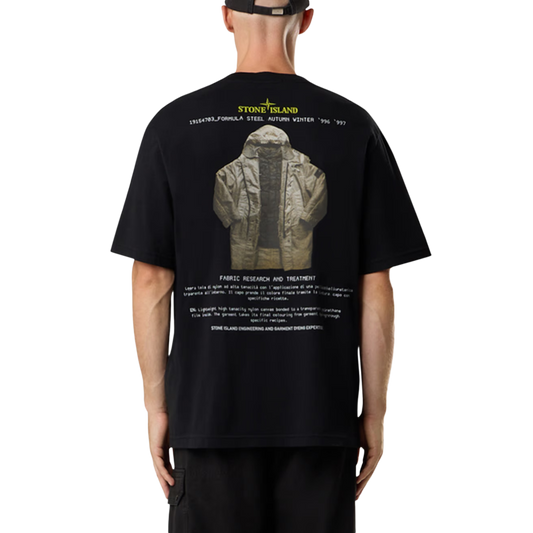 Stone Island Short Sleeve T-Shirt 2100037-S0091 Jacket Print