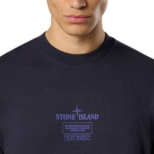 Stone Island Short Sleeve T-Shirt 2100037-S0193 Ink