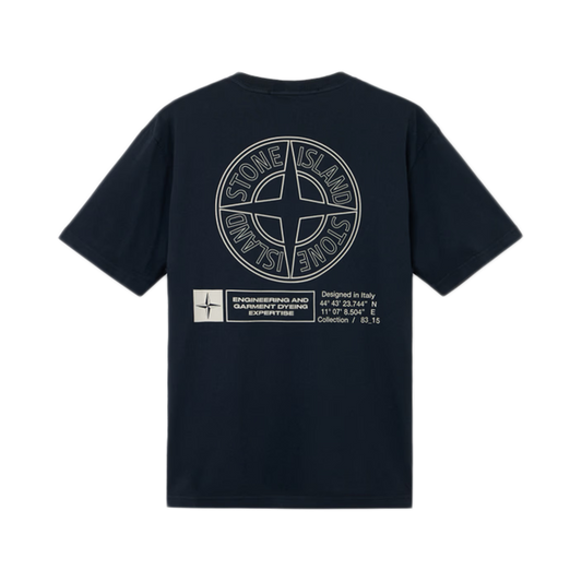 Stone Island Short Sleeve T-Shirt 2100037-S0241 Navy Blue