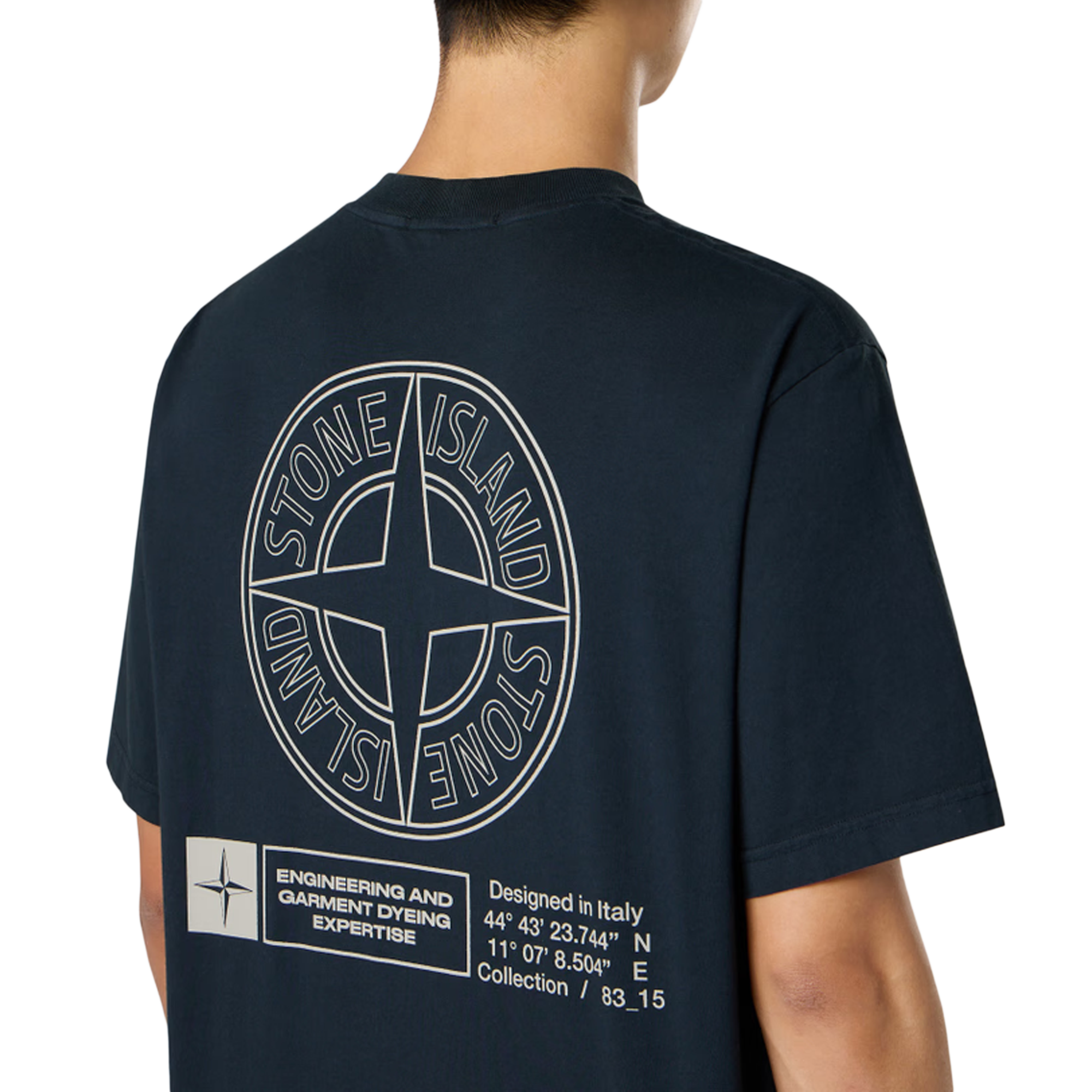 Stone Island Short Sleeve T-Shirt 2100037-S0241 Navy Blue