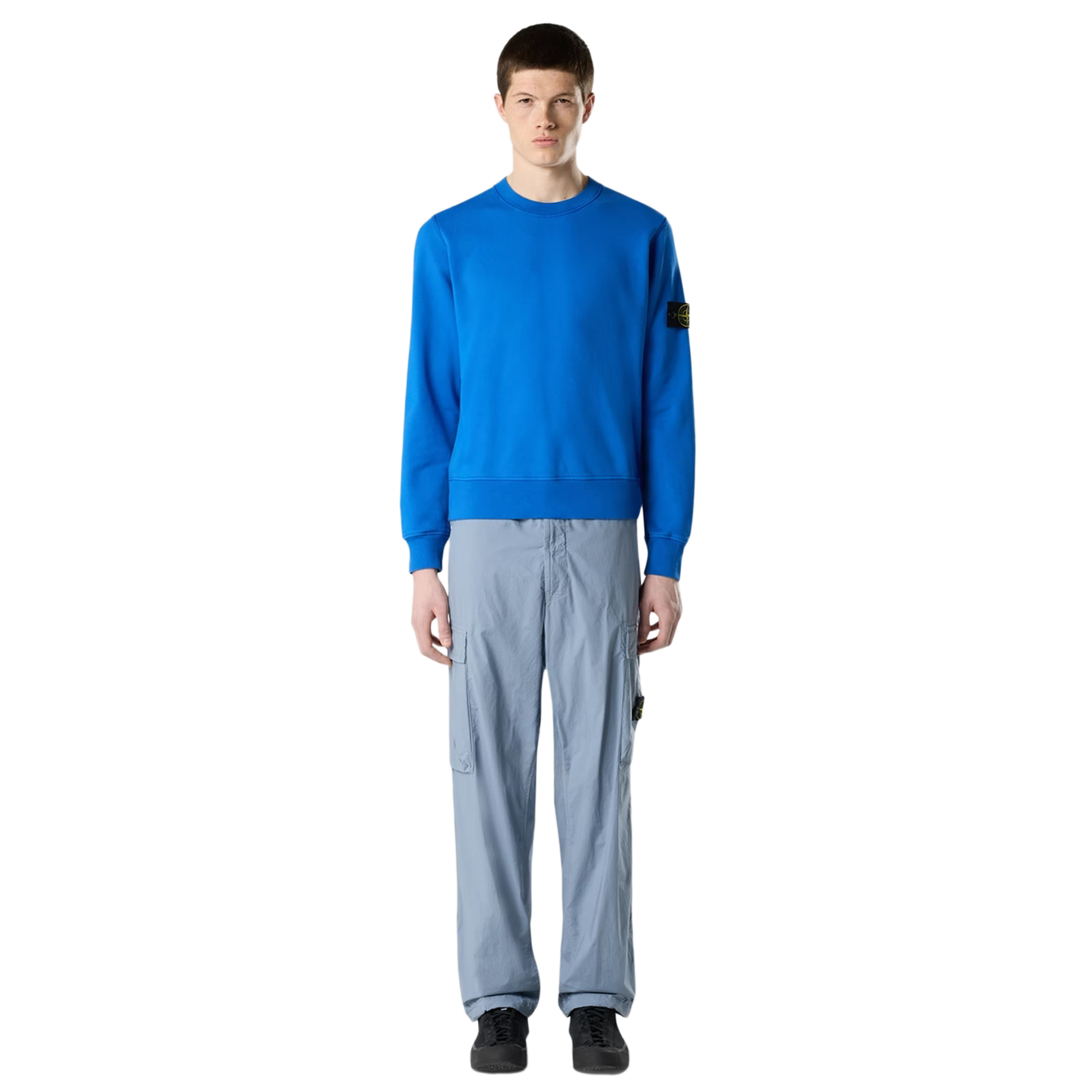 Stone Island Sweatshirt Bright Blue 6100060