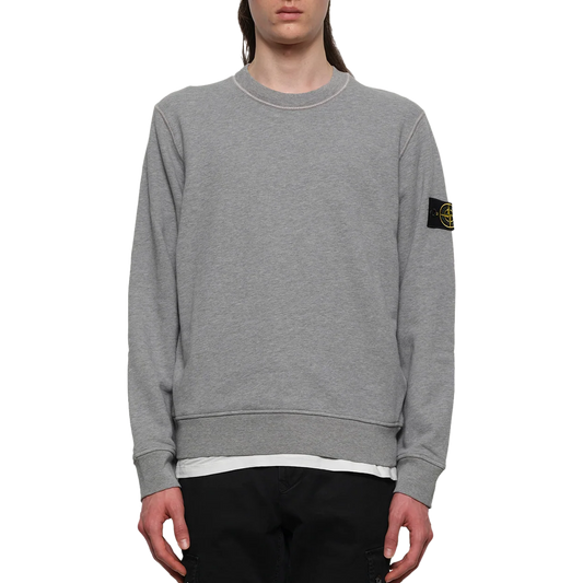 Stone Island Sweatshirt Melange Grey 6100060