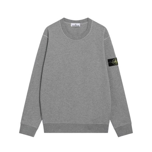 Stone Island Sweatshirt Melange Grey 6100060