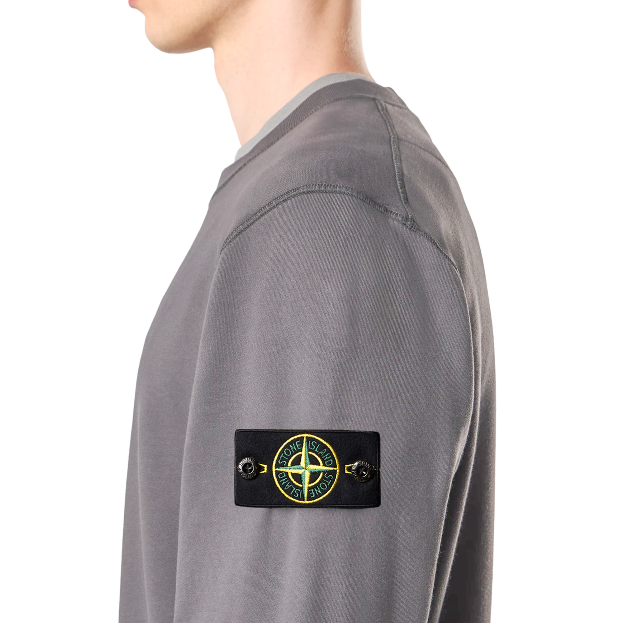 Stone Island Sweatshirt SS26 6100060 Light Charcoal