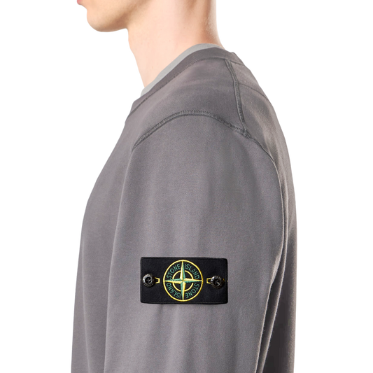 Stone Island Sweatshirt SS26 6100060 Light Charcoal