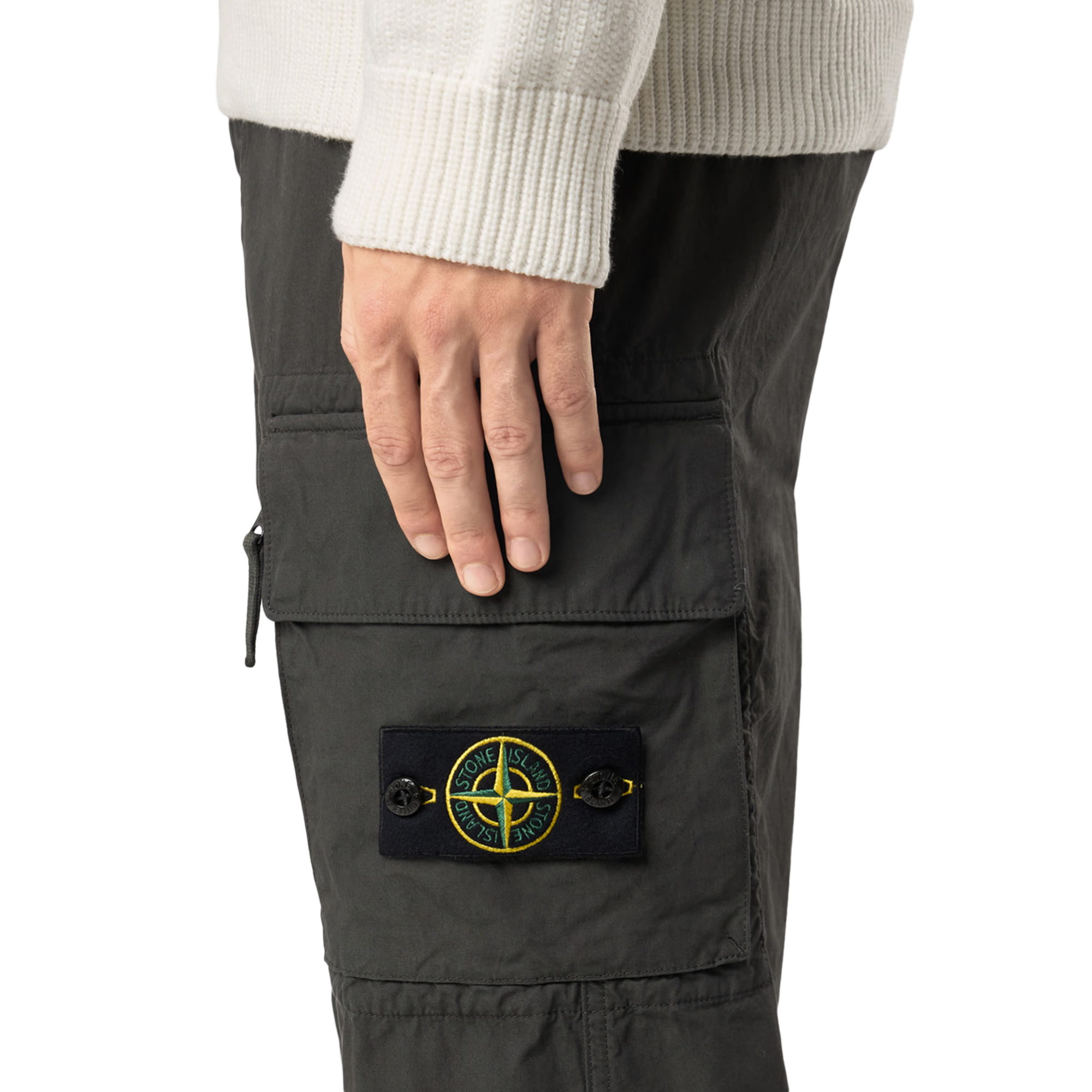 Stone Island Trousers 310006 Lead Grey