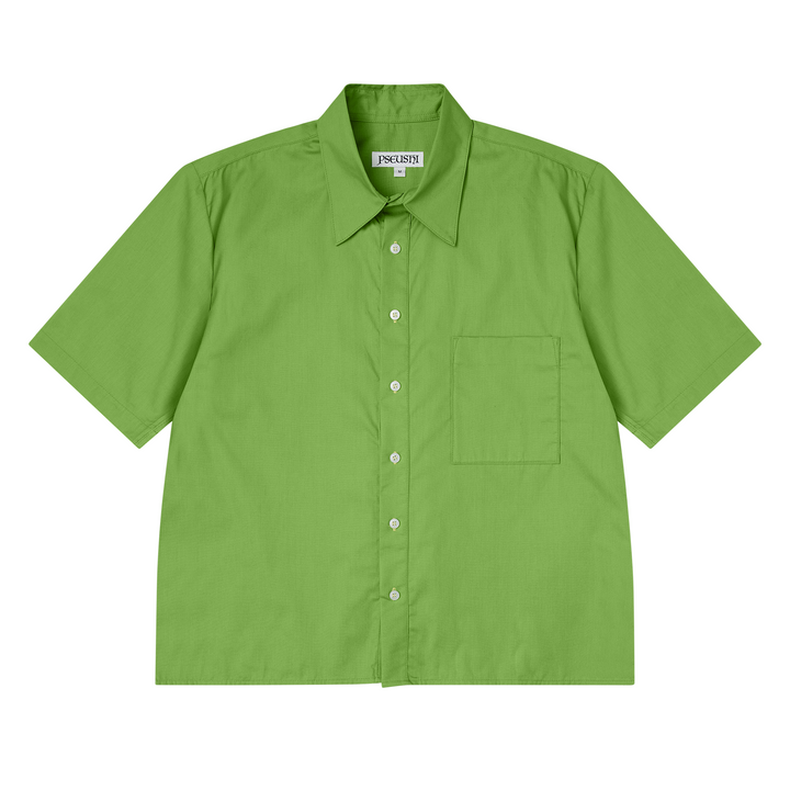 Pseushi Summer Shirt Apple Green