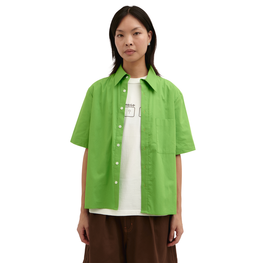 Pseushi Summer Shirt Apple Green