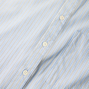 Pseushi Summer Shirt Blue Stripes