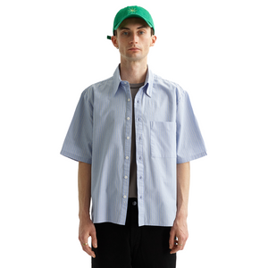 Pseushi Summer Shirt Blue Stripes