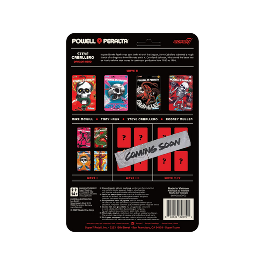 Super7 Powell-Peralta ReAction Figure Wave 2 - Steve Caballero
