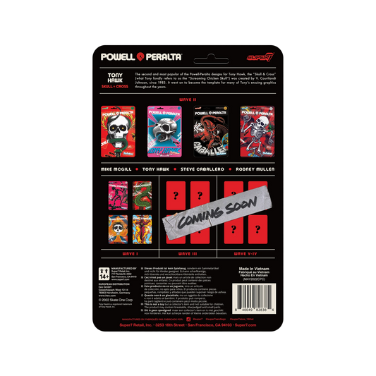 Super7 Powell-Peralta ReAction Figure Wave 2 - Tony Hawk