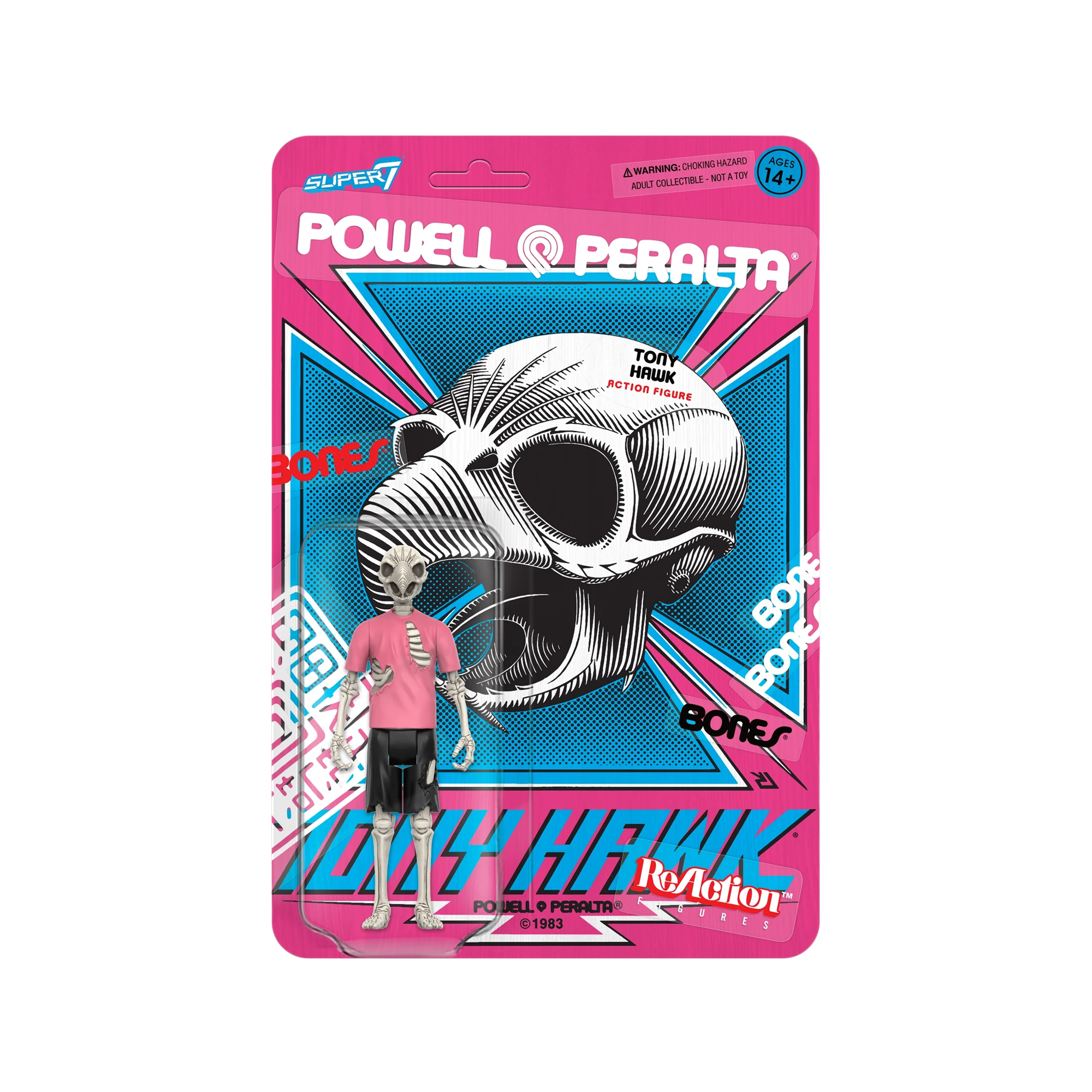 Super7 Powell-Peralta ReAction Figure Wave 2 - Tony Hawk