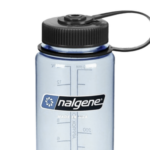 Nalgene Sustain Wide Mouth Water Bottle 500ml Tuxedo Blue