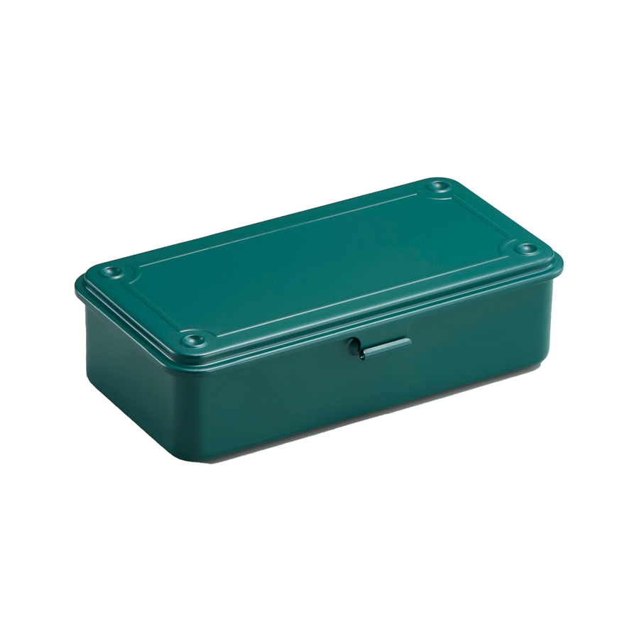 Toyo Steel Trunk Shaped Toolbox T-190 AG Antique Green