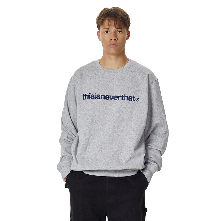 thisisneverthat T-Logo Crewneck Heather Grey