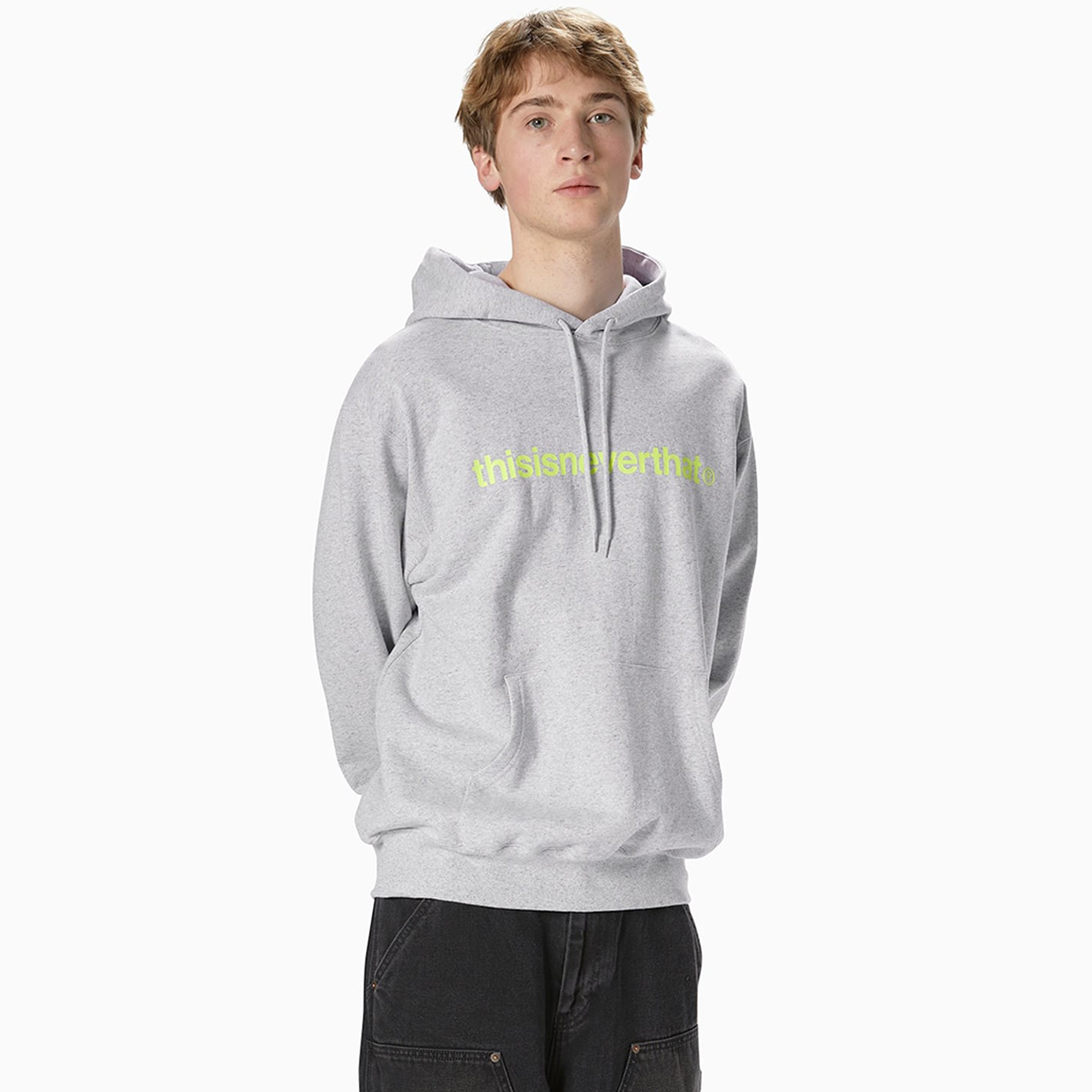 thisisneverthat T-Logo LT Hoodie Heather Grey – Laced thisisneverthat T-Logo LT Hoodie Heather Grey – Laced