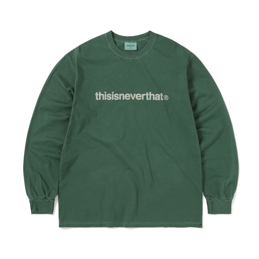 thisisneverthat T-Logo L/S T-Shirt Blue Green