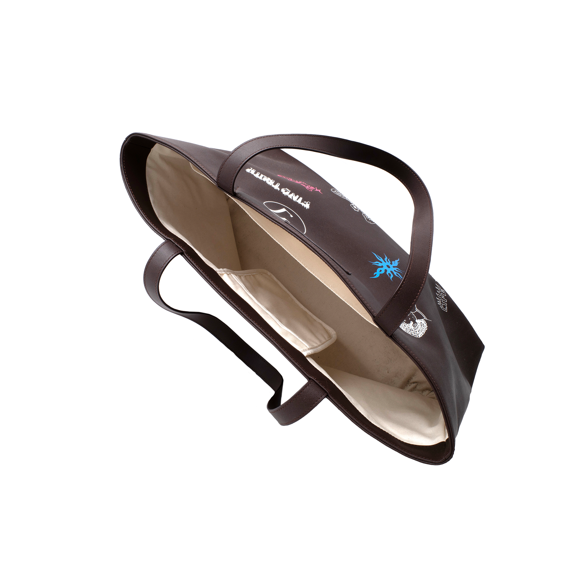 Jungles Jungles Recycled Leather Tote Brown