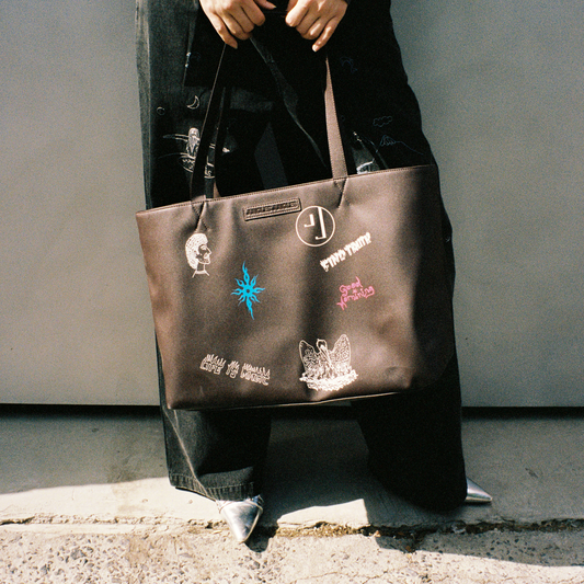 Jungles Jungles Recycled Leather Tote Brown