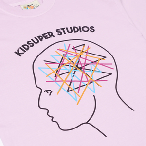 Kidsuper Thoughts In My Head Tee Lilac